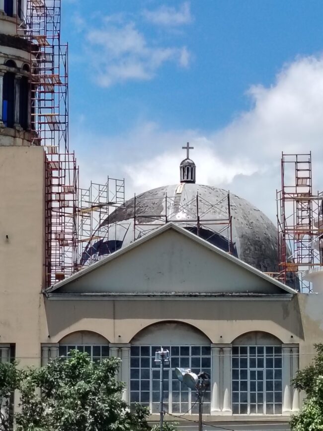 Restauración de las cúpulas